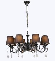 Люстры подвесные — 4710/8 черный купить в 