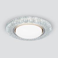 Встраиваемые точечные светильники — Встраиваемый светильник Elektrostandard 3020 GX53 CL прозрачный купить в 