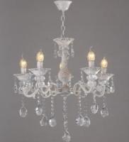 Люстры подвесные — 2315/5 белый с патиной золото купить в 