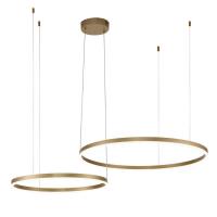 Подвесные светильники — Подвесной светодиодный светильник Indigo Galass 14001/2P Gold V000011L купить в  Подвесные светильники — Подвесной светодиодный светильник Indigo Galass 14001/2P Gold V000011L купить в