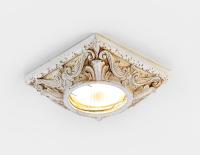 Встраиваемые точечные светильники — Встраиваемый светильник Ambrella Light D2960 BG купить в 