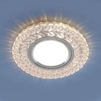 Встраиваемые точечные светильники — Встраиваемый светильник Elektrostandard 2223 MR16 CL прозрачный купить в 