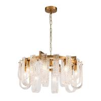 Люстры подвесные — Подвесная люстра Indigo BRINA 12027/8P Brass V000364 купить в  Люстры подвесные — Подвесная люстра Indigo BRINA 12027/8P Brass V000364 купить в