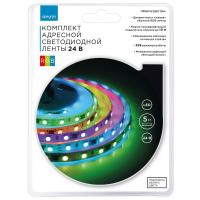 Светодиодные ленты — Комплект адресной светодиодной ленты Apeyron 14,4W/m 60д/м smd5050 белый 5м 10-93 купить в  Светодиодные ленты — Комплект адресной светодиодной ленты Apeyron 14,4W/m 60д/м smd5050 белый 5м 10-93 купить в