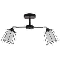 Потолочные светильники — Потолочный светильник IMEX MD.24380-2-S BK+CH купить в  Потолочные светильники — Потолочный светильник IMEX MD.24380-2-S BK+CH купить в