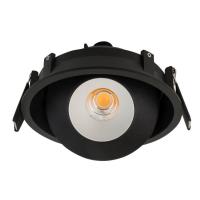 Встраиваемые точечные светильники — Встраиваемый светильник LeDron KRIS IN Black/White купить в 
