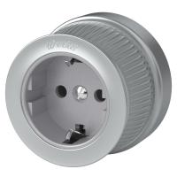 Розетки — Розетка Werkel WL19-10-01 (Матовый хром) купить в 