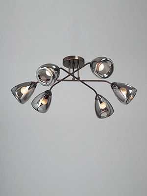 Люстры накладные — Накладная люстра Vitaluce V4955-7/6PL купить в  Люстры накладные — Накладная люстра Vitaluce V4955-7/6PL купить в