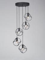 Люстры каскадные — Каскадная люстра Vitaluce V4931-1/5S купить в  Люстры каскадные — Каскадная люстра Vitaluce V4931-1/5S купить в