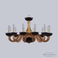 Люстры подвесные — Подвесная люстра Bohemia Ivele Crystal 1308/12/240 G Am/Amber-Blue/H-1K купить в  Люстры подвесные — Подвесная люстра Bohemia Ivele Crystal 1308/12/240 G Am/Amber-Blue/H-1K купить в