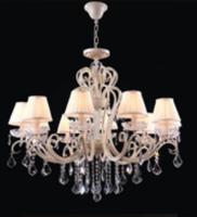 Люстры подвесные — 32814/10 белый с патиной золото купить в 