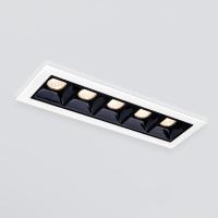 Встраиваемые точечные светильники — Встраиваемый светильник Elektrostandard 9921 LED 10W 4200K белый/черный купить в  Встраиваемые точечные светильники — Встраиваемый светильник Elektrostandard 9921 LED 10W 4200K белый/черный купить в