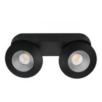 Накладные точечные светильники — Накладной светильник LeDron KRIS SLIM 2 Black/Grey купить в  Накладные точечные светильники — Накладной светильник LeDron KRIS SLIM 2 Black/Grey купить в