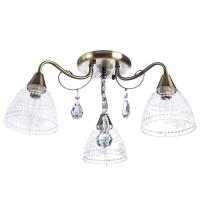 Люстры накладные — Накладная люстра ARTE Lamp A1658PL-3AB купить в  Люстры накладные — Накладная люстра ARTE Lamp A1658PL-3AB купить в