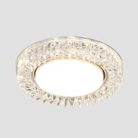 Встраиваемые точечные светильники — Встраиваемый светильник Elektrostandard 3023 GX53 CL прозрачный купить в 