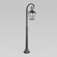 Высокие уличные фонари — Садово-парковый светильник Elektrostandard Mira F черное золото (GL 1001F) купить в  Высокие уличные фонари — Садово-парковый светильник Elektrostandard Mira F черное золото (GL 1001F) купить в