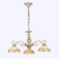 Люстры подвесные — 4774/3 белый с золотом купить в 