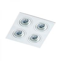 Cветильники потолочные встраиваемые — Встраиваемый светильник Azzardo Caro 4 Square AZ2442 купить в  Cветильники потолочные встраиваемые — Встраиваемый светильник Azzardo Caro 4 Square AZ2442 купить в