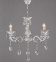 Люстры подвесные — 2315/3 белый с патиной золото купить в 