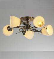 Потолочные люстры — 2643/5 бронза купить в 