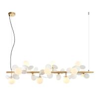 Люстры подвесные — Подвесная люстра Lumien Hall Ilmari LH4136/12PO-GD-WT купить в 