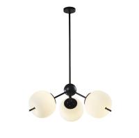 Люстры на штанге — Подвесная светодиодная люстра Elvan LU-9326/3R-7W-WW-BkWh купить в  Люстры на штанге — Подвесная светодиодная люстра Elvan LU-9326/3R-7W-WW-BkWh купить в