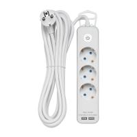 Удлинители кабелей — Удлинитель Duwi 2хUSB 3гн 5м с/з 32065 4 купить в  Удлинители кабелей — Удлинитель Duwi 2хUSB 3гн 5м с/з 32065 4 купить в