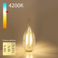 Светодиодные лампы — Светодиодная лампа Elektrostandard Dimmable BLE1424 5W 4200K E14 (CW35 прозрачный) купить в  Светодиодные лампы — Светодиодная лампа Elektrostandard Dimmable BLE1424 5W 4200K E14 (CW35 прозрачный) купить в