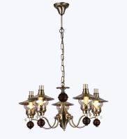 Люстры подвесные — 4713/5 бронза купить в 