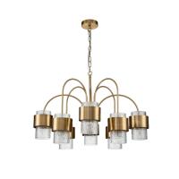 Люстры подвесные — Подвесная люстра Indigo ELEGANZA 12019/A/8P Brass V000323 купить в  Люстры подвесные — Подвесная люстра Indigo ELEGANZA 12019/A/8P Brass V000323 купить в