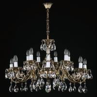 Люстры подвесные — Подвесная люстра Artglass VIktorie Brass Antique CE купить в 