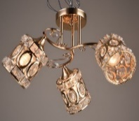 Потолочные люстры — 3673/3 золото купить в 