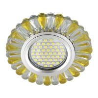 Точечные светильники — Встраиваемый светильник Fametto Luciole DLS-L145 Gu5.3 Glassy/Gold купить в 