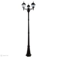 Высокие уличные фонари — Садово-парковый светильник ARTE Lamp A1017PA-3BK купить в  Высокие уличные фонари — Садово-парковый светильник ARTE Lamp A1017PA-3BK купить в