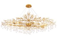 Люстры подвесные — Подвесная люстра Crystal Lux REINA V2 SP12 L1500 GOLD PEARL купить в  Люстры подвесные — Подвесная люстра Crystal Lux REINA V2 SP12 L1500 GOLD PEARL купить в
