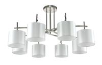 Люстры на штанге — Люстра на штанге Crystal Lux SERGIO PL8 NICKEL купить в 