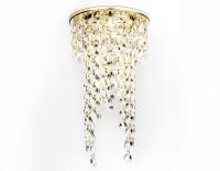 Встраиваемые точечные светильники — Встраиваемый светильник Ambrella Light K2071 G/CL купить в 