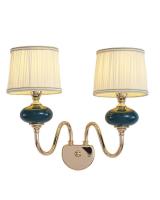 Потолочные светильники — Бра Lumien Hall Макей 1031/2W-GD-DGN-WT купить в 