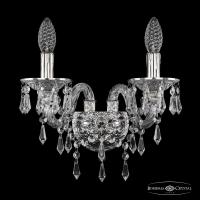 Настенные бра — Бра Bohemia Ivele Crystal 16103B/2/141 Ni купить в  Настенные бра — Бра Bohemia Ivele Crystal 16103B/2/141 Ni купить в