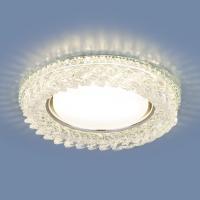 Встраиваемые точечные светильники — Встраиваемый светильник Elektrostandard 3024 GX53 CL прозрачный купить в 