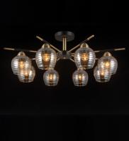 Потолочные люстры — 42529/8 черный+бронза купить в 