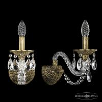 Настенные бра — Бра Bohemia Ivele Crystal 16102B/1/165 FP купить в  Настенные бра — Бра Bohemia Ivele Crystal 16102B/1/165 FP купить в