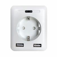 Розетки — Розетка Wi-Fi 2К+З 2хUSB IMEX 16A белая SML-221 WH купить в  Розетки — Розетка Wi-Fi 2К+З 2хUSB IMEX 16A белая SML-221 WH купить в