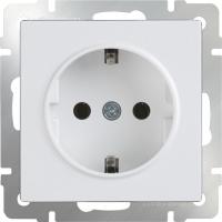 Розетки — Розетка Werkel WL01-SKG-01-IP20 (белая) купить в 