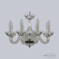 Люстры подвесные — Подвесная люстра Bohemia Ivele Crystal 1310/8/165 Ni Cl/Clear/M-1H купить в  Люстры подвесные — Подвесная люстра Bohemia Ivele Crystal 1310/8/165 Ni Cl/Clear/M-1H купить в