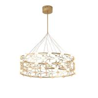 Люстры подвесные — Подвесная светодиодная люстра Milosh Tendence 0760CL-80GD купить в  Люстры подвесные — Подвесная светодиодная люстра Milosh Tendence 0760CL-80GD купить в