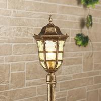 Средние уличные фонари — Садово-парковый светильник Elektrostandard Dorado F черное золото (GL 1013F) купить в 