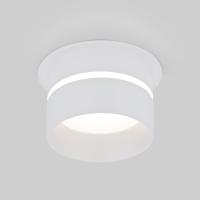 Встраиваемые точечные светильники — Встраиваемый светильник Elektrostandard 6075 MR16 WH белый купить в 