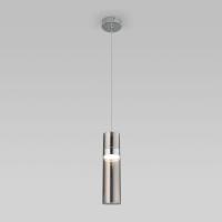 Подвесные светильники — Подвесной светильник Eurosvet 50244/1 LED хром/дымчатый купить в  Подвесные светильники — Подвесной светильник Eurosvet 50244/1 LED хром/дымчатый купить в