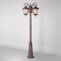 Высокие уличные фонари — Садово-парковый светильник Elektrostandard Virgo F/2 капучино (арт. GLXT-1450F/2) купить в  Высокие уличные фонари — Садово-парковый светильник Elektrostandard Virgo F/2 капучино (арт. GLXT-1450F/2) купить в